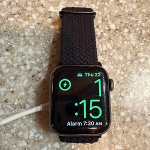 Smartwatch with Black Band